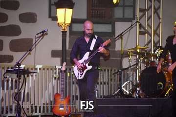 Concierto de la cantante grancanario Cristina Ramos en la plaza de San Juan/Francisco Javier Santana./Francisco Javier Santana.